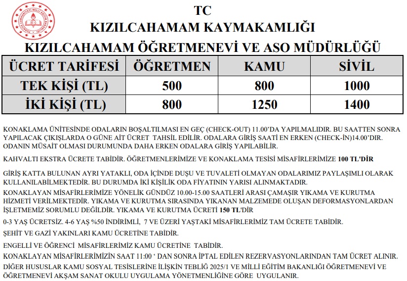 kizilcahamam-ogretmenevi-2025-yili-konaklama-fiyatlari-ve-ozellikleri-5-jmgl9Lht Kızılcahamam Öğretmenevi: 2025 Yılı Konaklama Fiyatları ve Özellikleri